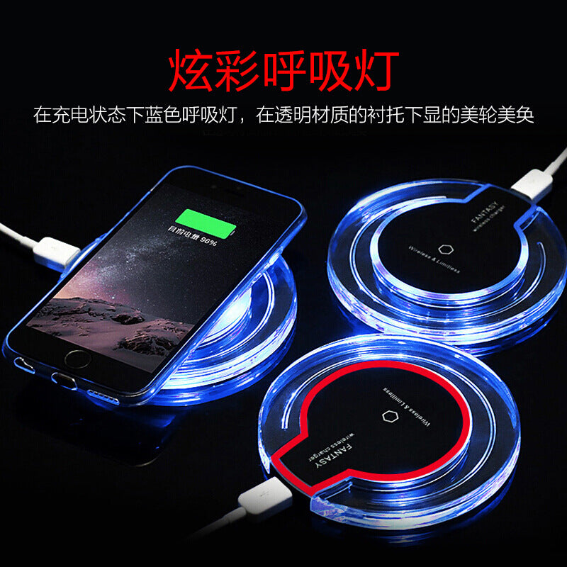 Qi Wireless Charger for Samsung S10 Galaxy S9Plus Xiaomi mi 9 Suntaiho Fashion Charging Dock Cradle Charger for iphone XS MAX XR
