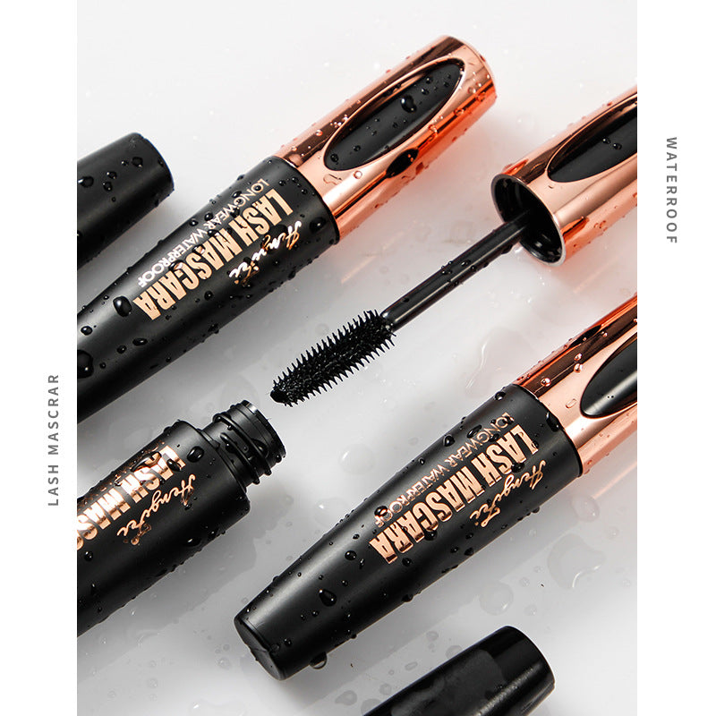 HENGFEI cross-border mascara thick and long curling waterproof and anti-sweat 24h effect does not smudge fast-selling explosion