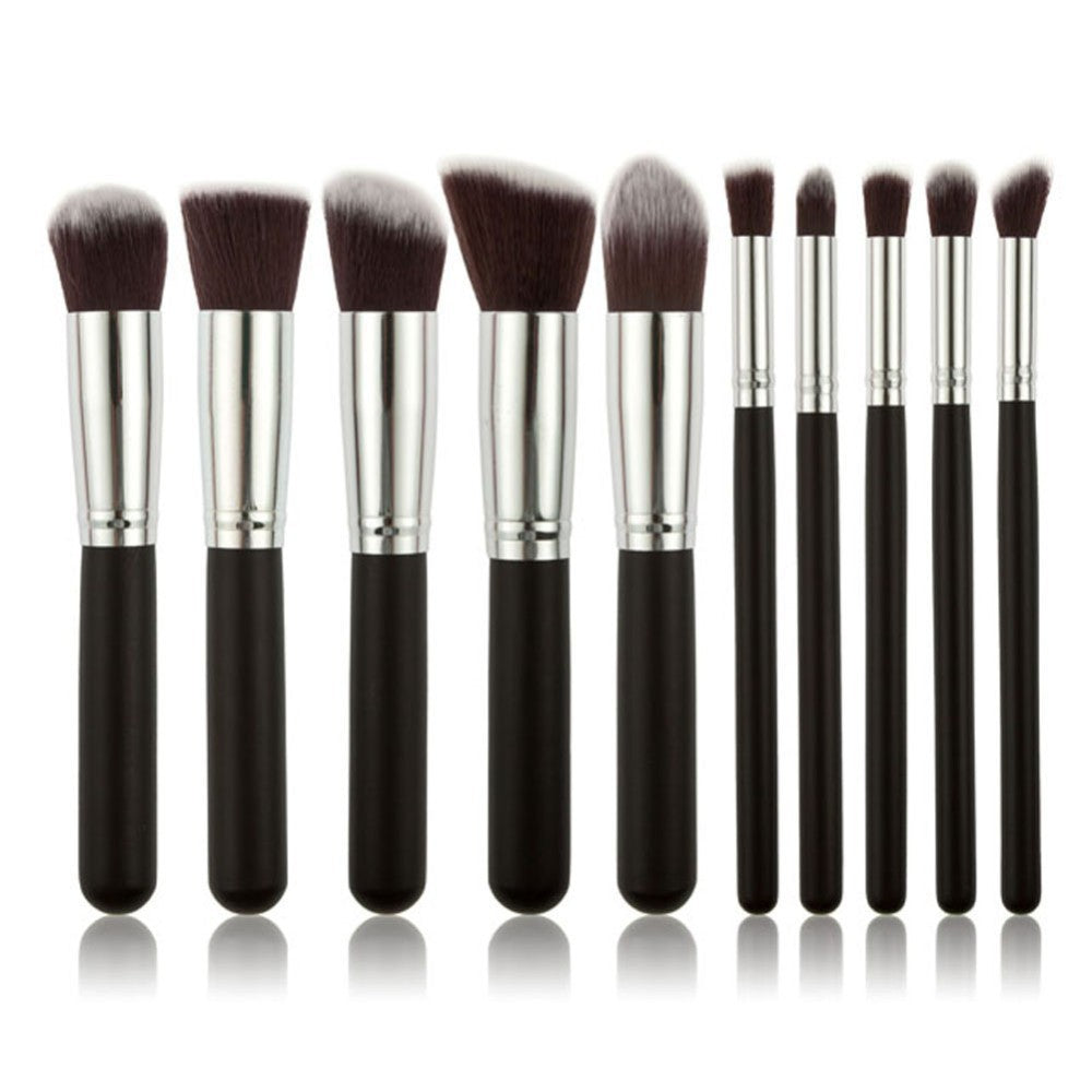 Factory direct 10 makeup brushes 5 big 5 small makeup brush makeup makeup tools wholesale