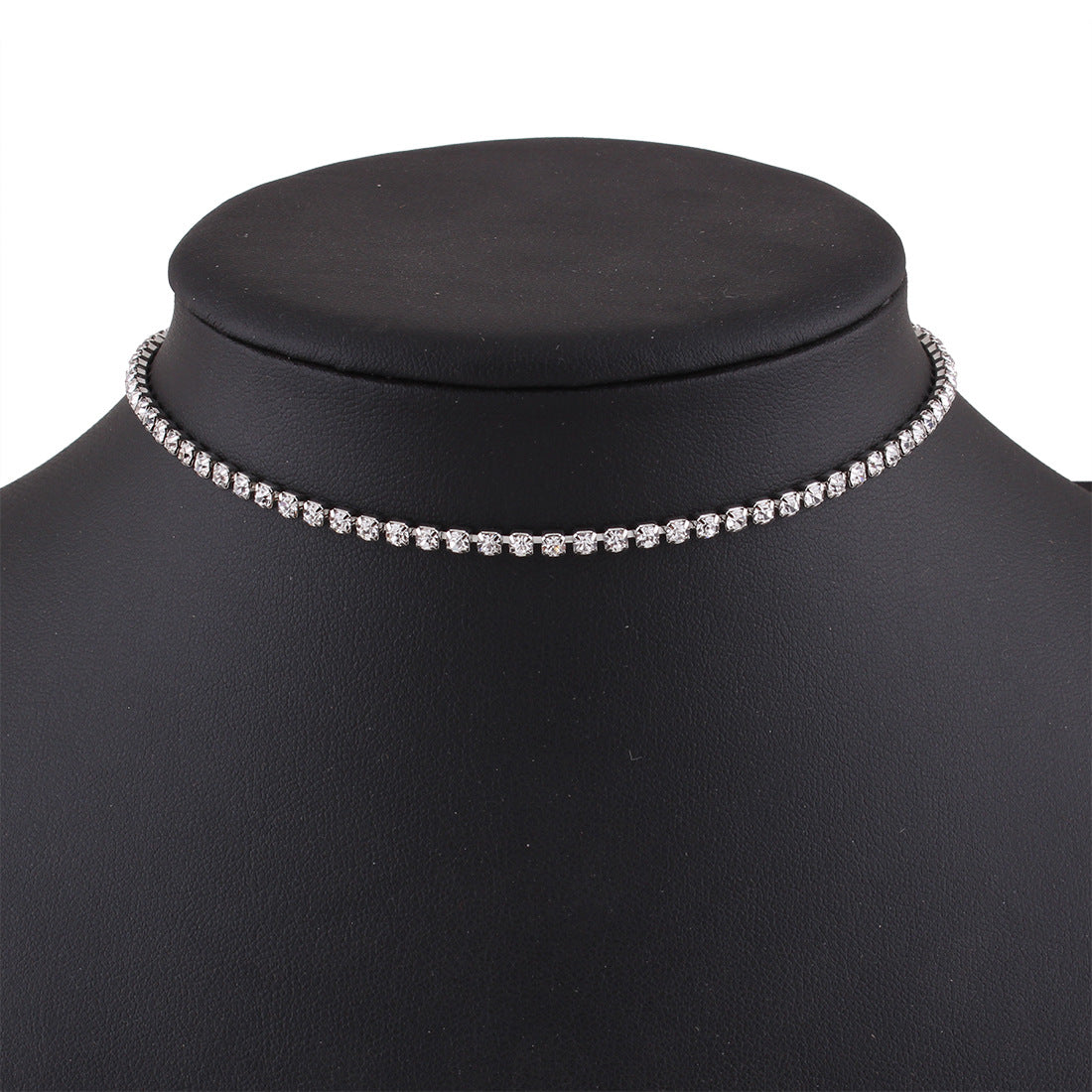 N5612 Europe and America simple temperament model diamond necklace women Clavicle necklace necklace choker hot items