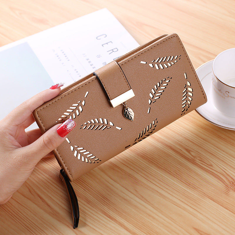 2018 new wallet female long zipper buckle European and American tide fashion wallet large capacity clutch bag factory direct sales