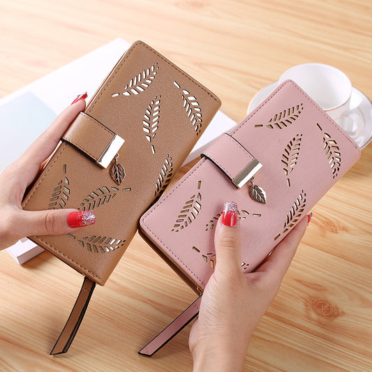 2018 new wallet female long zipper buckle European and American tide fashion wallet large capacity clutch bag factory direct sales