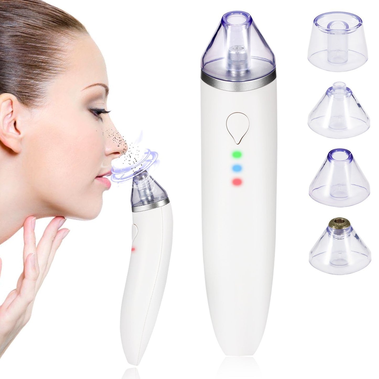 Mini Portable Facial Pore Cleanser Cleaner Face Blackhead Acne Remover Skin Cleansing Tool Blackhead Cleaner Remover
