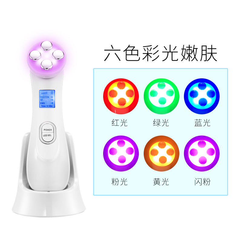 RF EMS Electroporation LED Photon Light Therapy Beauty Device Anti Aging Face Lifting Tightening Eye Facial Skin Care Tools 38