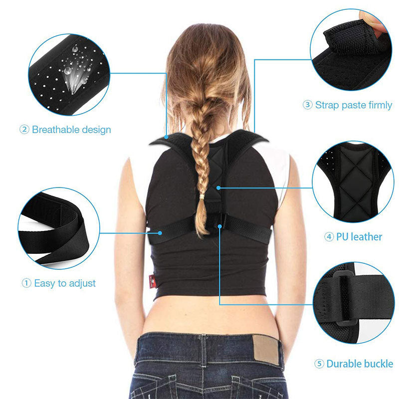 Cross-border anti-humpback posture correction with clavicle shoulder spine correction with spinal support recovery orthosis