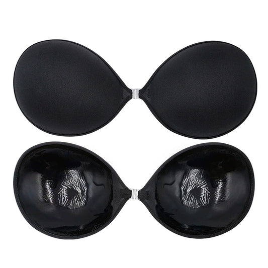 Cross-border strapless push-up breathable invisible bra swimsuit with wedding dress silicone bra non-slip breast pads