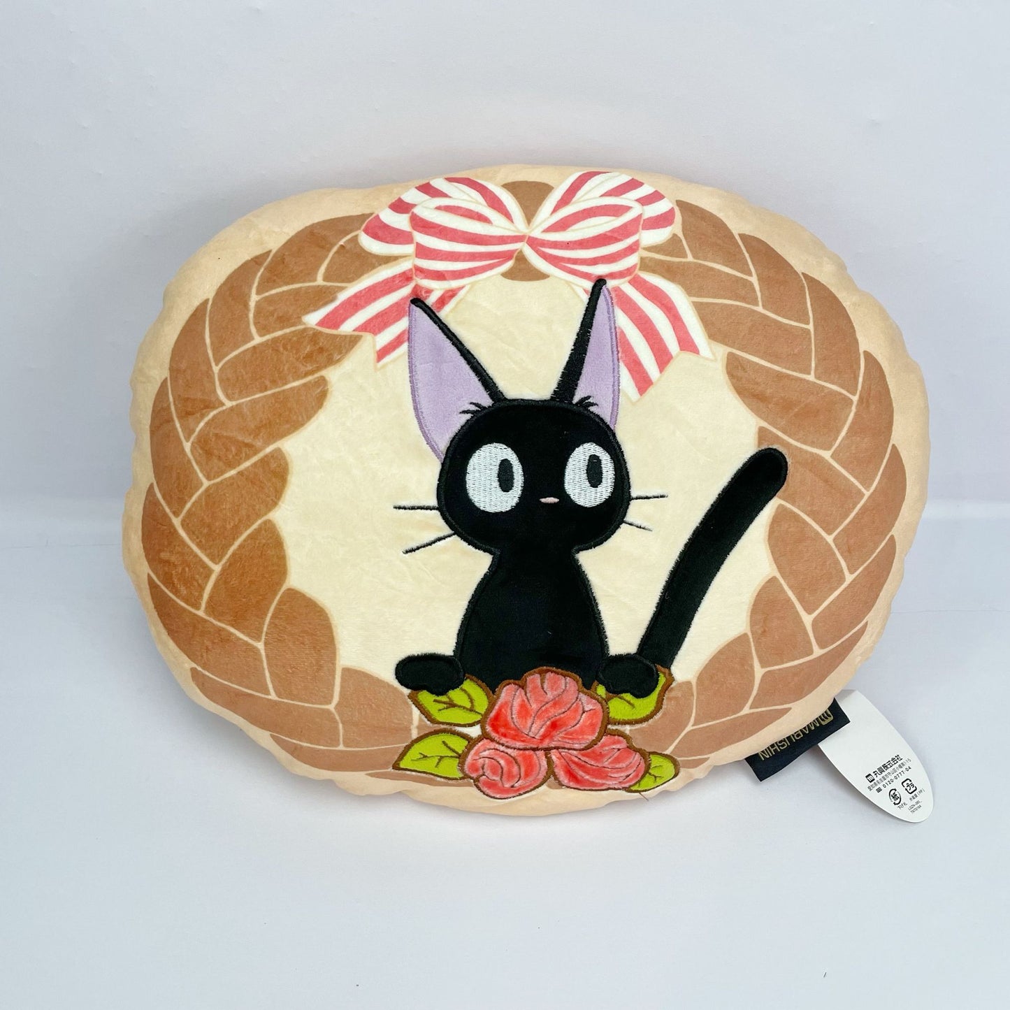 Exported to Japan Cute Embroidery Totoro Black Cat Cushion Pillow