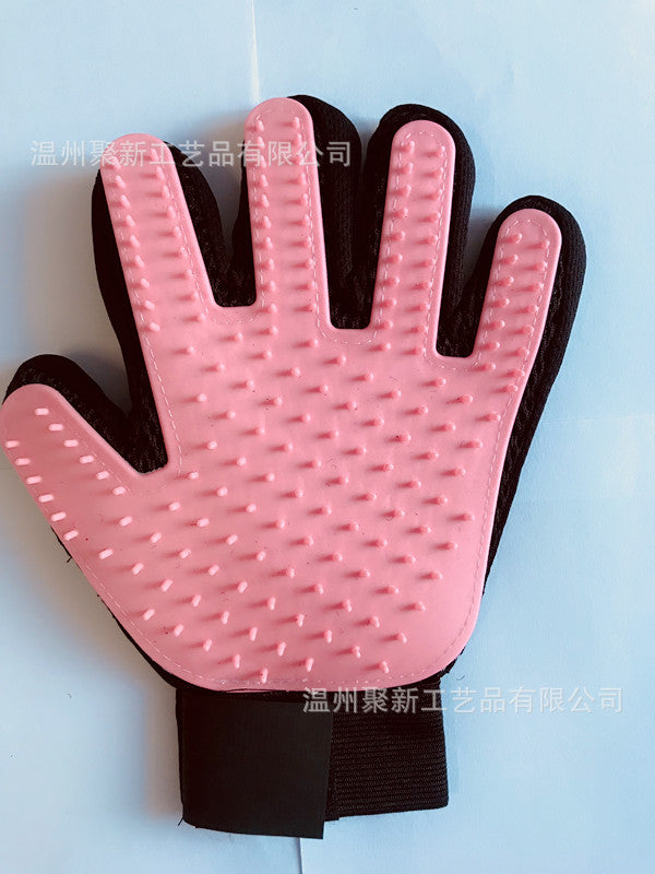 Pet Grooming Glove for Cats Brush Comb Cat Hackle Pet Deshedding Brush Glove for Animal Dog Pet Hair GloveS for Cat Dog Grooming