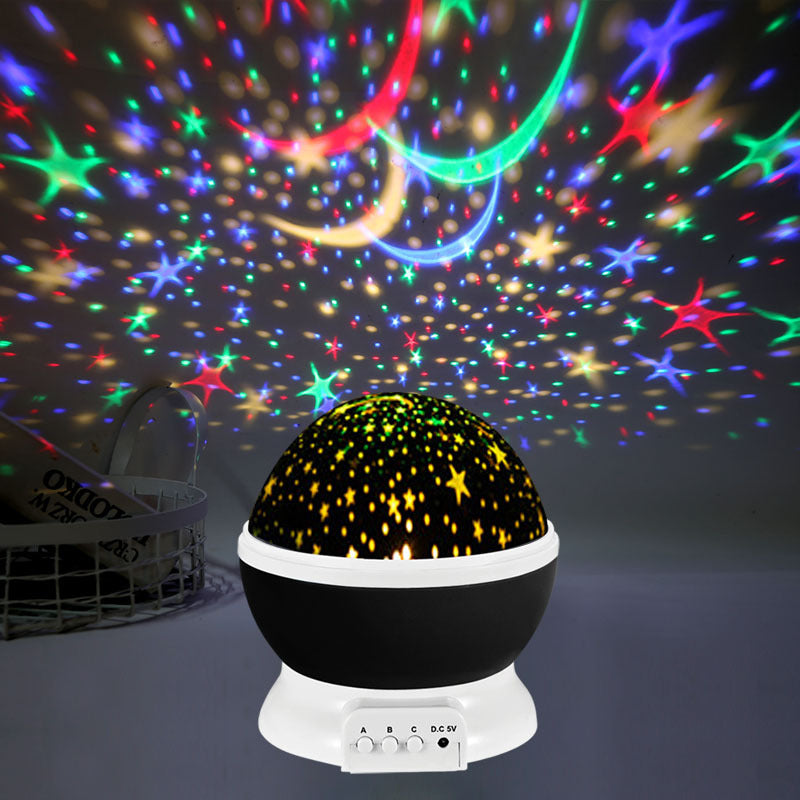 led starry sky lights fantasy rotating romantic starlight projection lamp usb starry gift Amazon explosion night light