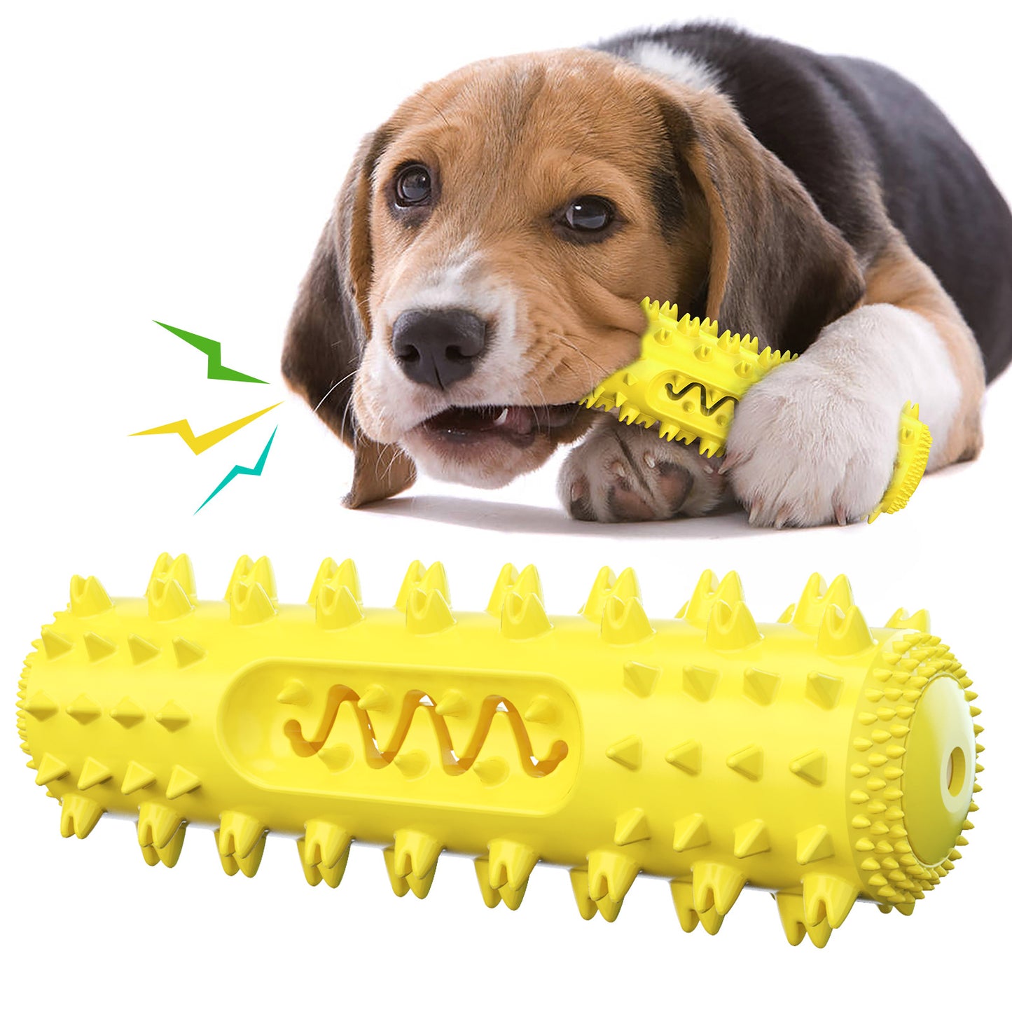Amazon Pet Sounding Sawtooth Molar Stick Dog Toothbrush Cleaning Ball Vent Biting Dog Toy Dog Pet Supplies