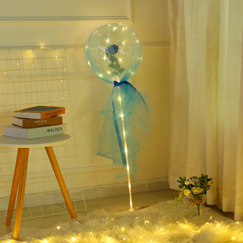 Birthday Christmas Eve Valentine's Day party dress up confession rose lights Bobo ball night market stall supply