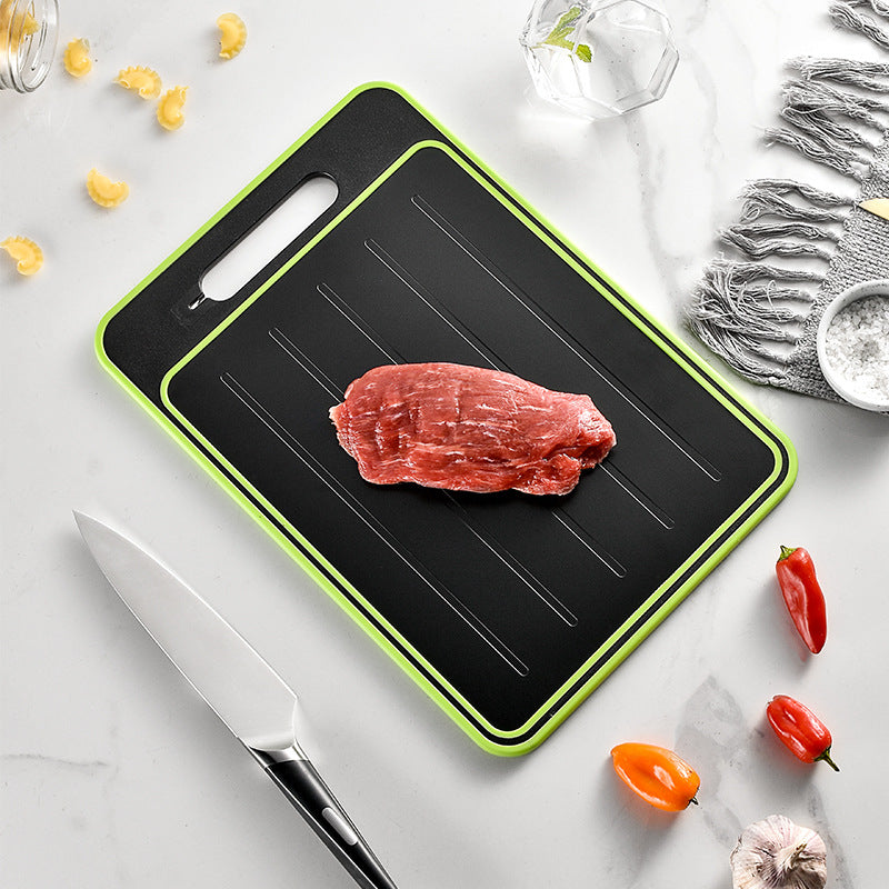 Defrosting Cutting Board  with Knife Sharpener